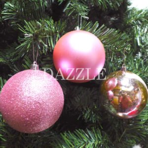 Pink-Main bauble shine