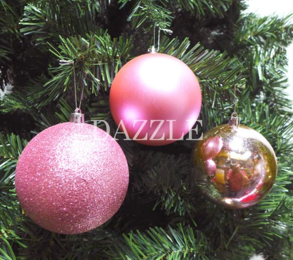 Pink-Main bauble shine