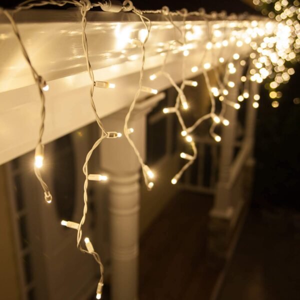 Curtain Icicle lights