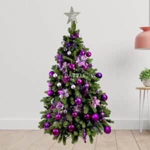 Velvet Plum Christmas tree rental