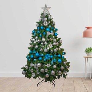 Classic Twist - Silver Blue Christmas tree rental