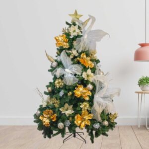 Enchanted Wings - Nectar Gold Christmas tree rental