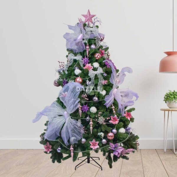 Enchanted Wings - Purple Christmas tree rental