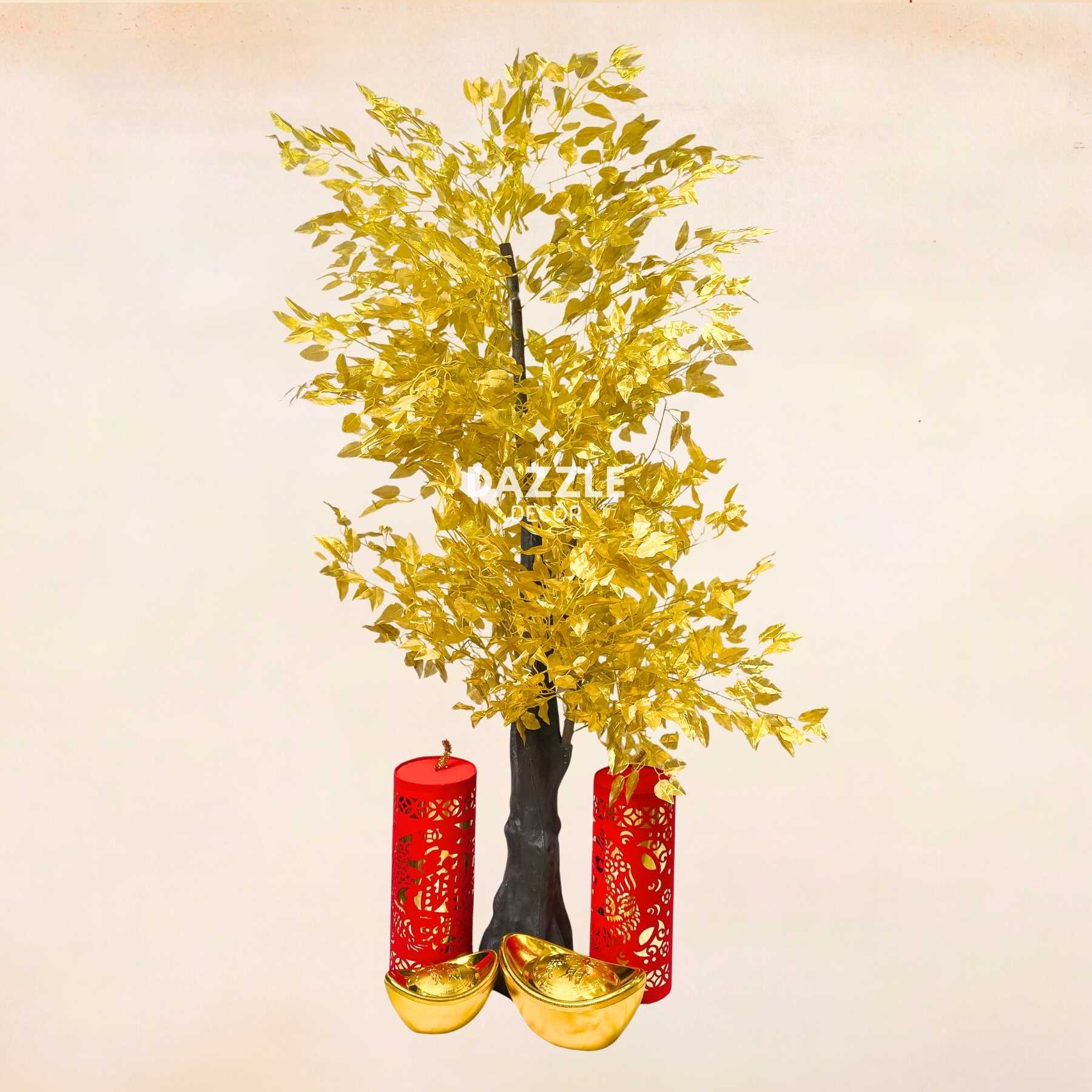 Golden Wealth Abundance Tree