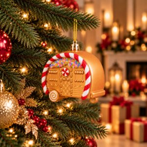 Christmas Candy Gingerbread Caravan