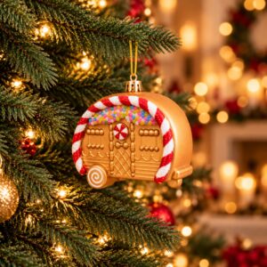 Christmas Candy Gingerbread Caravan