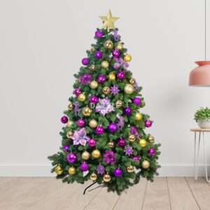Purple Starlight Christmas tree rental